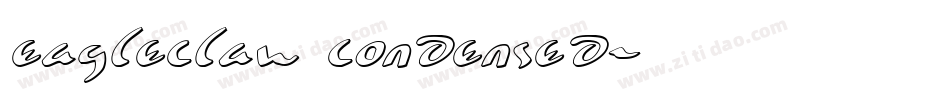 Eagleclaw Condensed字体转换